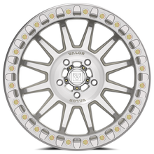 V09 UTV Raw Machined Beadlock Wheel (17x8 40mm 5x114.3) Valor Offroad