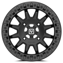 V09 UTV Satin Black Beadlock Wheel (15x7 40mm 4x156) Valor Offroad