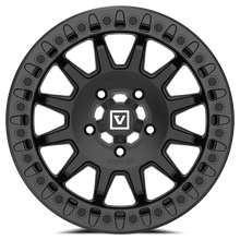 V09 UTV Satin Black Beadlock Wheel (15x7 40mm 5x114.3) Valor Offroad