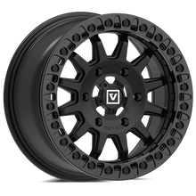 V09 UTV Satin Black Beadlock Wheel (15x7 40mm 6x139.7) Valor Offroad