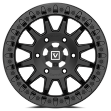 V09 UTV Satin Black Beadlock Wheel (15x7 40mm 6x139.7) Valor Offroad