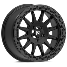V09 UTV Satin Black Beadlock Wheel (17x8 40mm 5x114.3) Valor Offroad
