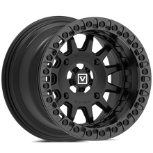 V09 UTV Satin Black Wheel (15x10 0mm 4x137) Valor Offroad