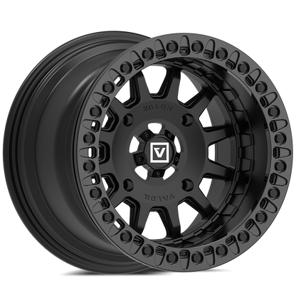V09 UTV Satin Black Wheel (15x10 0mm 4x137) Valor Offroad