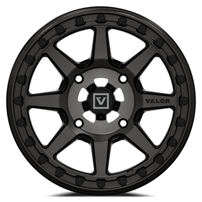 V13 UTV Dark Tint Beadlock Wheel (15x7 10mm 4x137) Valor Offroad