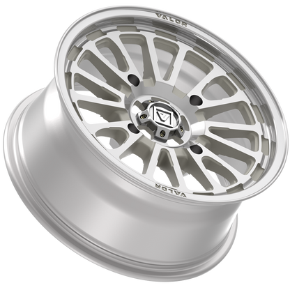 V14 UTV Raw Machined Wheel (15x7 20mm 4x137) Valor Offroad