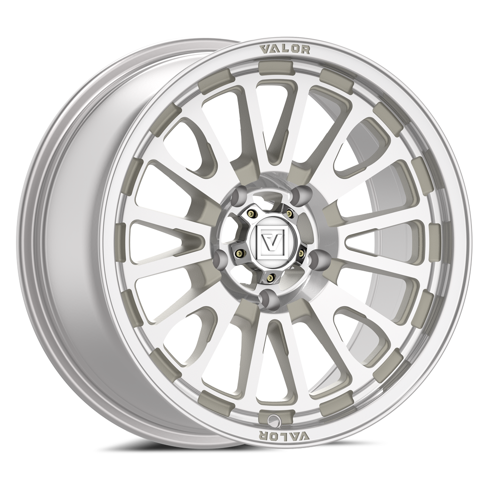 V14 UTV Raw Machined Wheel (15x7 20mm 4x156) Valor Offroad