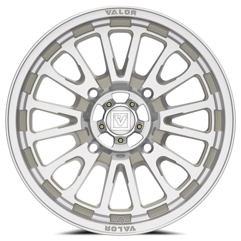 V14 UTV Raw Machined Wheel (15x7 20mm 4x156) Valor Offroad