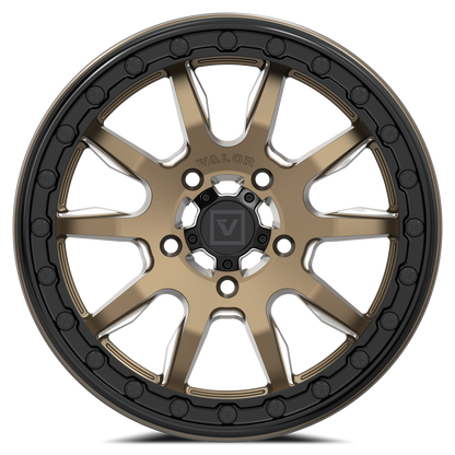 V15 UTV Satin Bronze Wheel (15x7 45mm 5x114.3) Valor Offroad