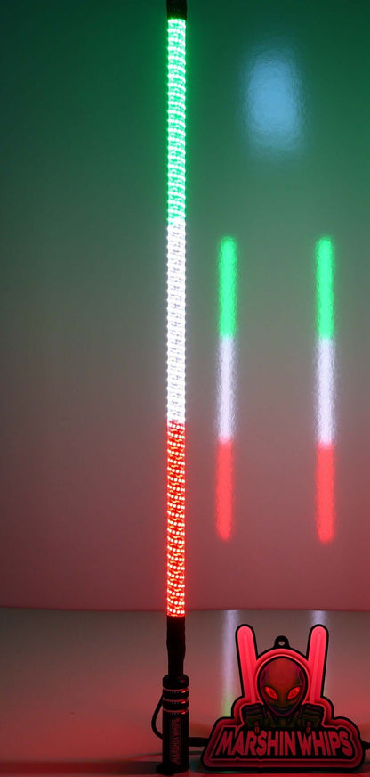 V2 LED Whip with Black Out Base (Single)