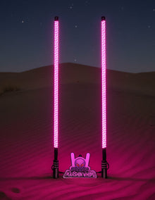 V2 LED Whip Set with Black Out Bases