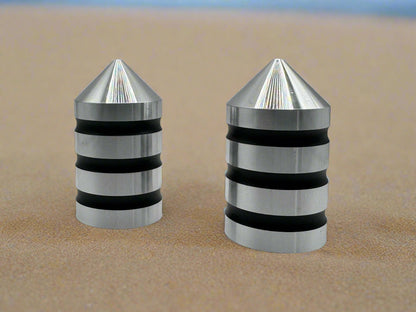 Marshin Whips Billet Magnetic Base Caps | Protective Dust Covers | Pair