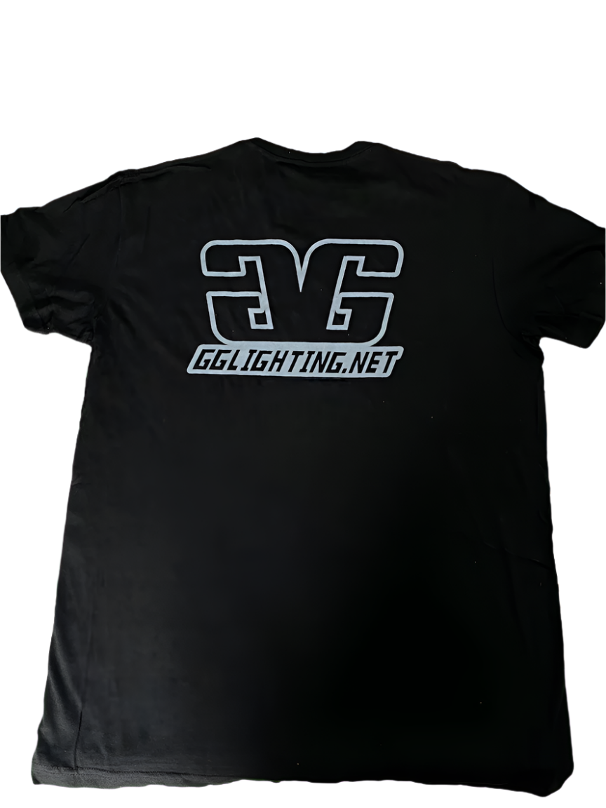 White GGLighting Logo T-Shirt GGLighting