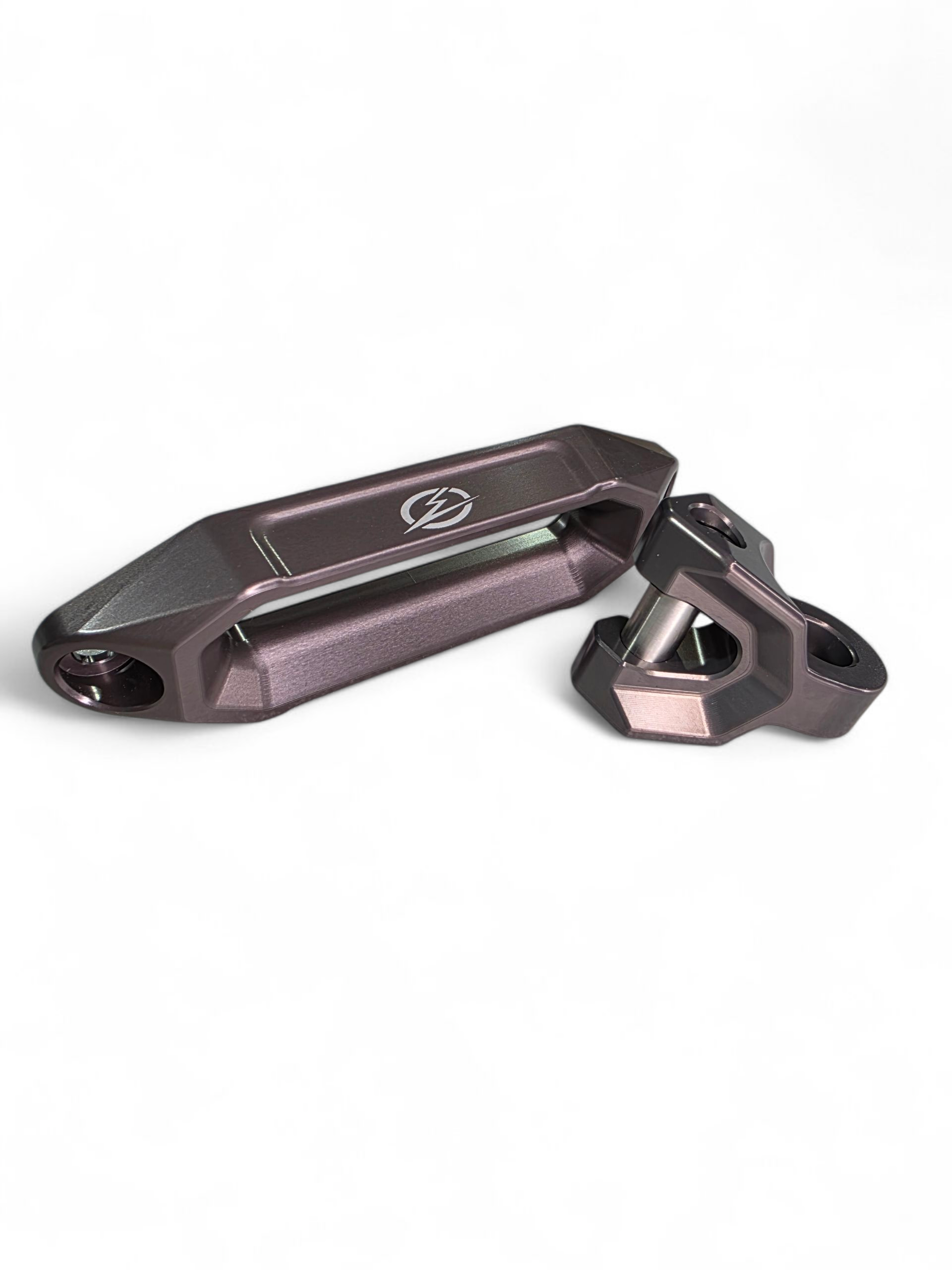 Elektric Offroad Designs UTV Winch Fairlead and Hook (Gunmetal)