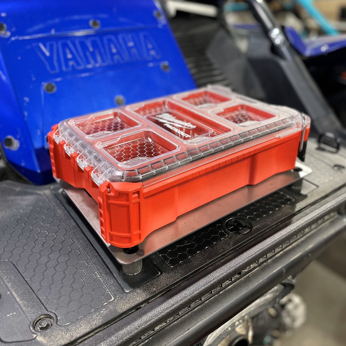 Yamaha YXZ Single Bed Mount for Milwaukee Packout