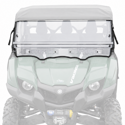Yamaha Viking (2014-2023) Scratch Resistant Polycarbonate Front Windshield | 3 Star UTV