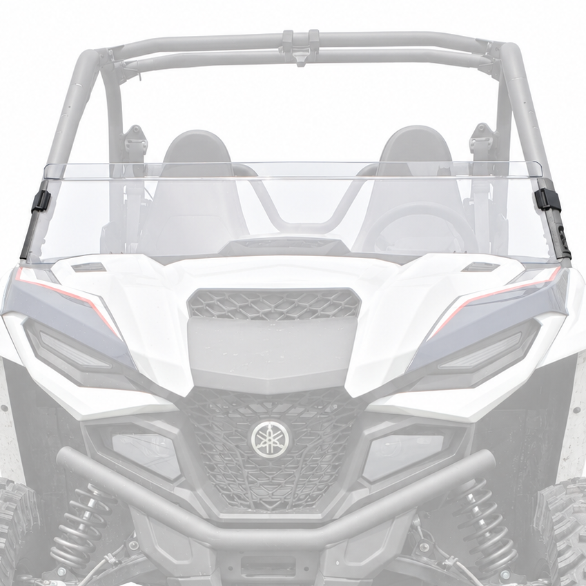 Yamaha Wolverine X2 / X4 Polycarbonate Front Half Windshield | 3 Star UTV
