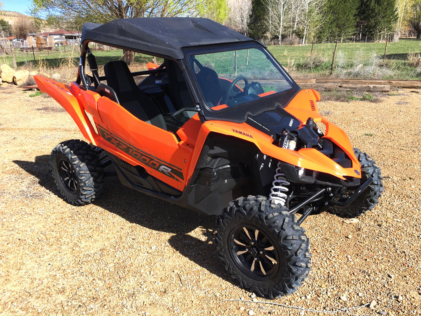 Yamaha YXZ (2016-2018) Glass Windshield Bent Metal Off-Road