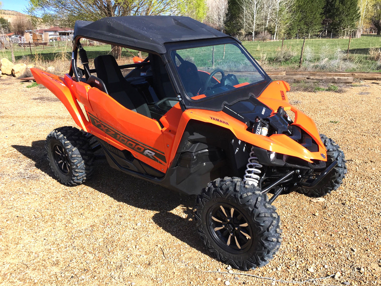 Yamaha YXZ (2016-2018) Glass Windshield Bent Metal Off-Road