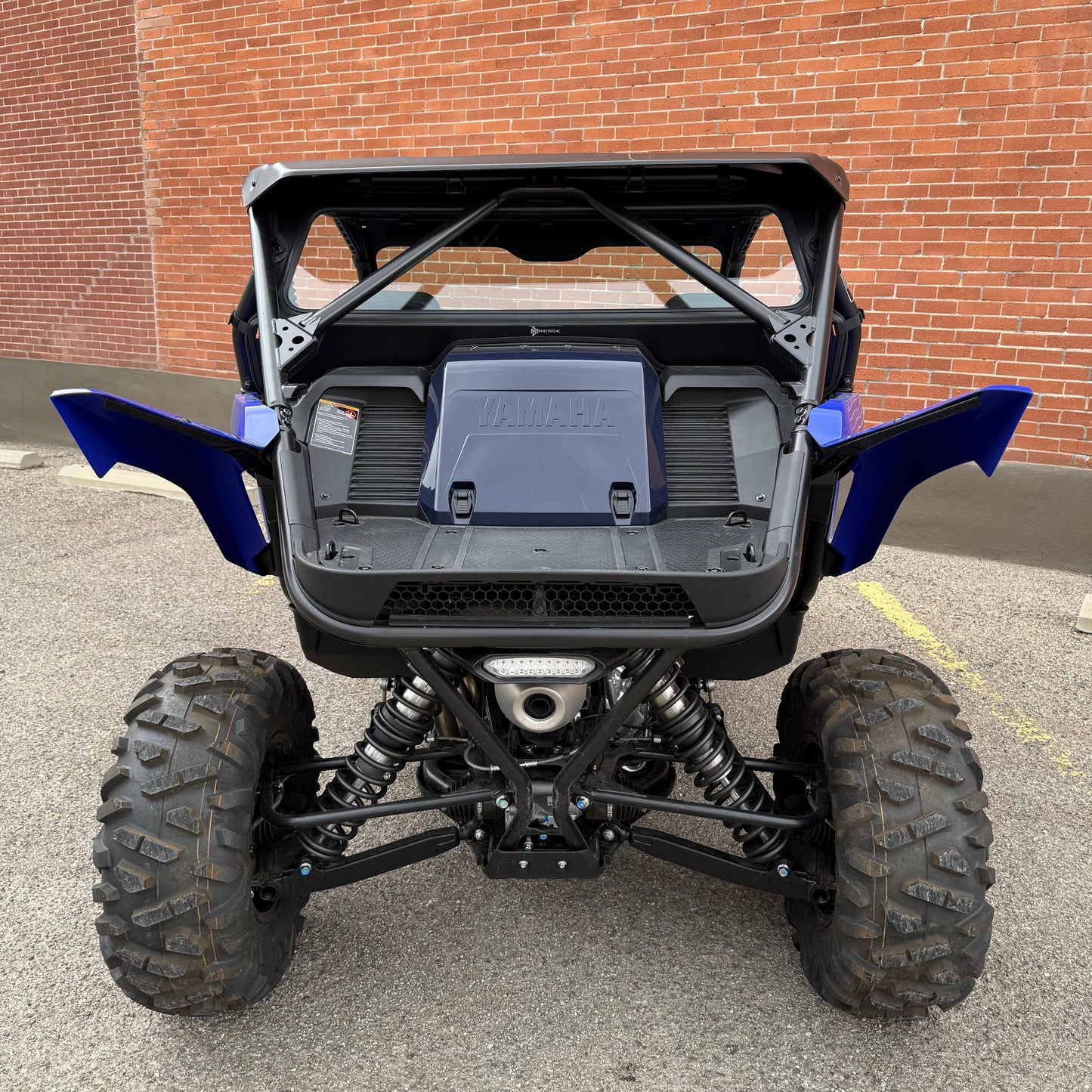 Yamaha YXZ (2019-2026) Rear Glass Windshield Bent Metal Off-Road