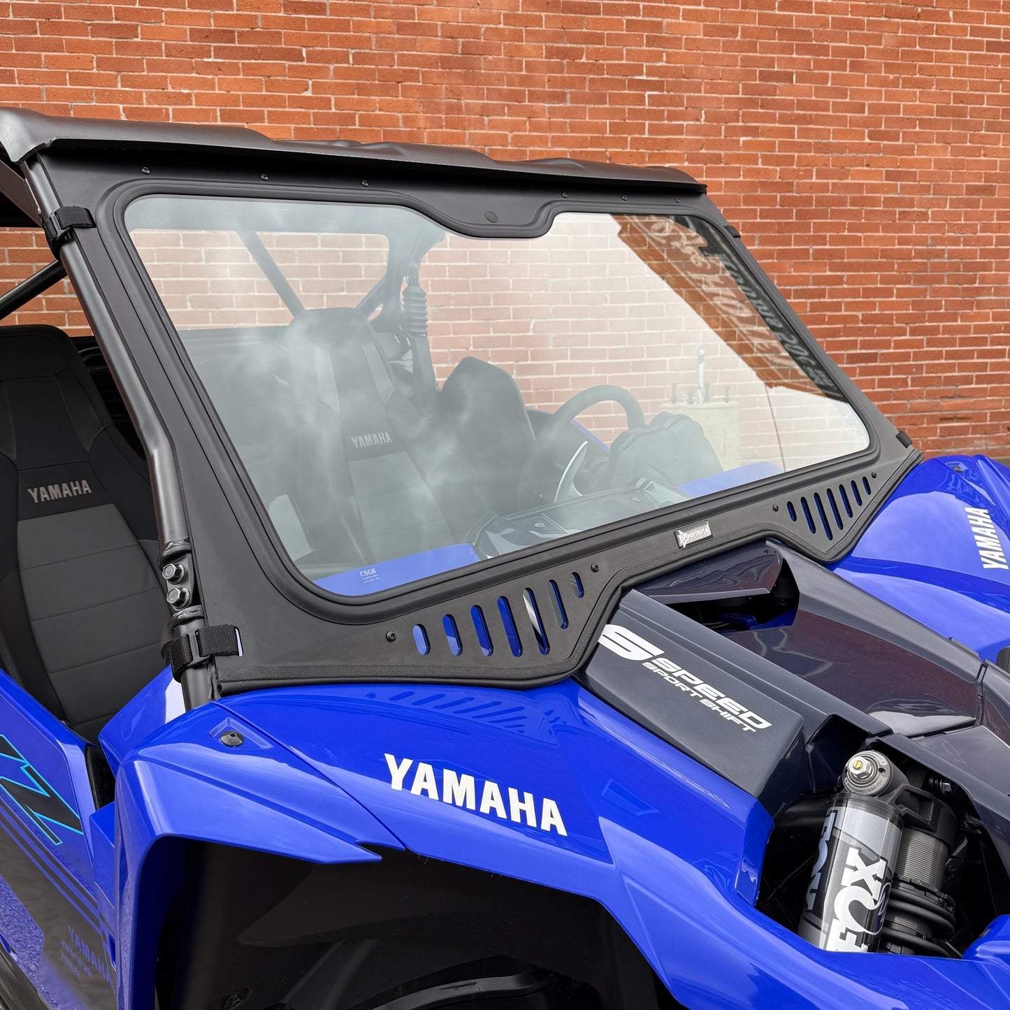 Yamaha YXZ (2019-2026) Vented Glass Windshield Bent Metal Off-Road