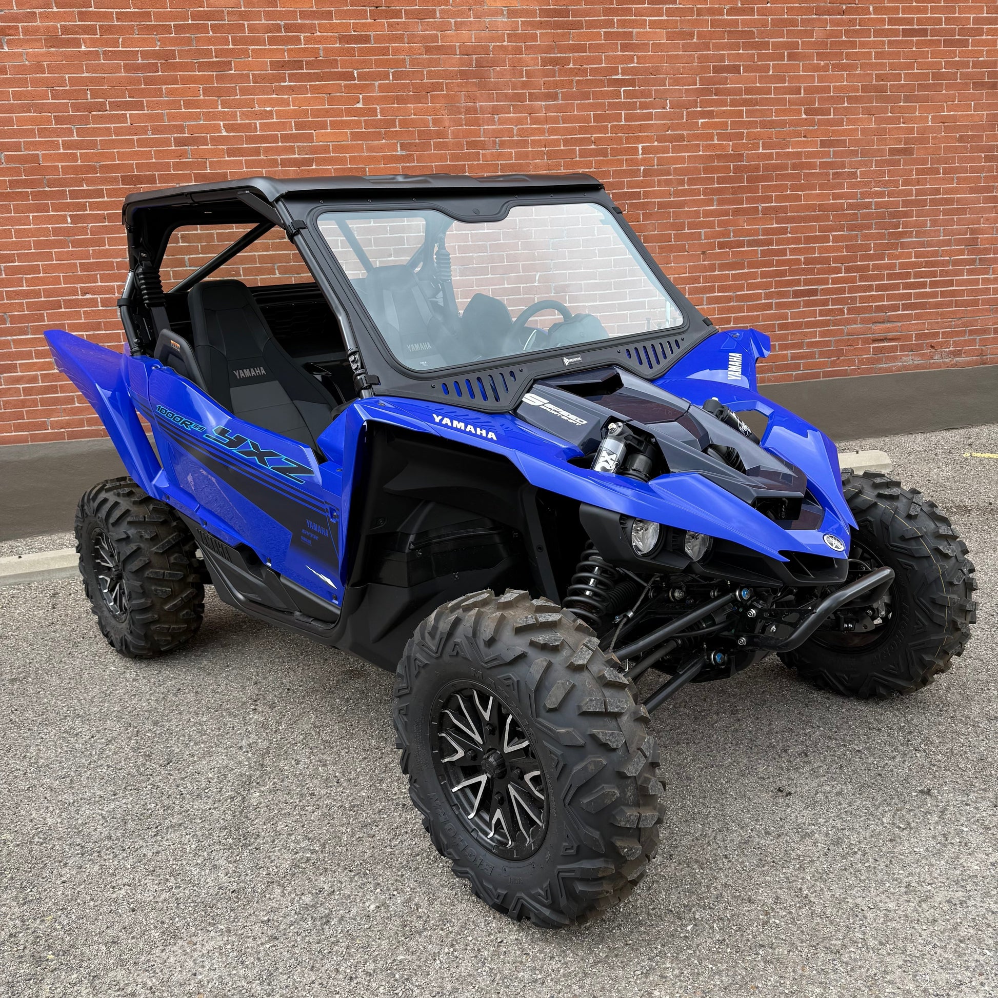Yamaha YXZ (2019-2026) Vented Glass Windshield Bent Metal Off-Road