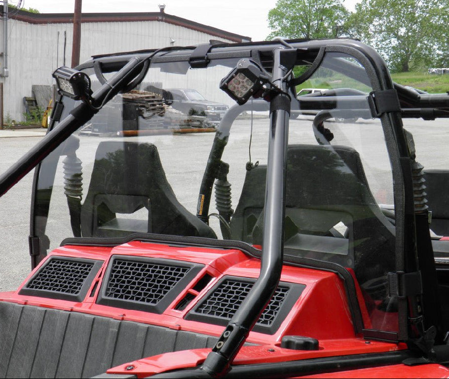 Arctic Cat Wildcat 4-Seat Polycarbonate Rear Windshield by 3 Star UTV, product view 1