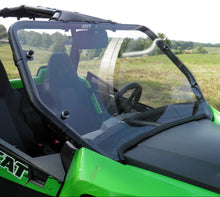 Arctic Cat Wildcat Sport / Trail Scratch Resistant Polycarbonate Windshield by 3 Star UTV, in-use view 2