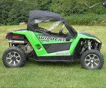 Arctic Cat Wildcat Sport / Trail Soft Upper Doors & Roof Enclosure by 3 Star UTV, top view 2
