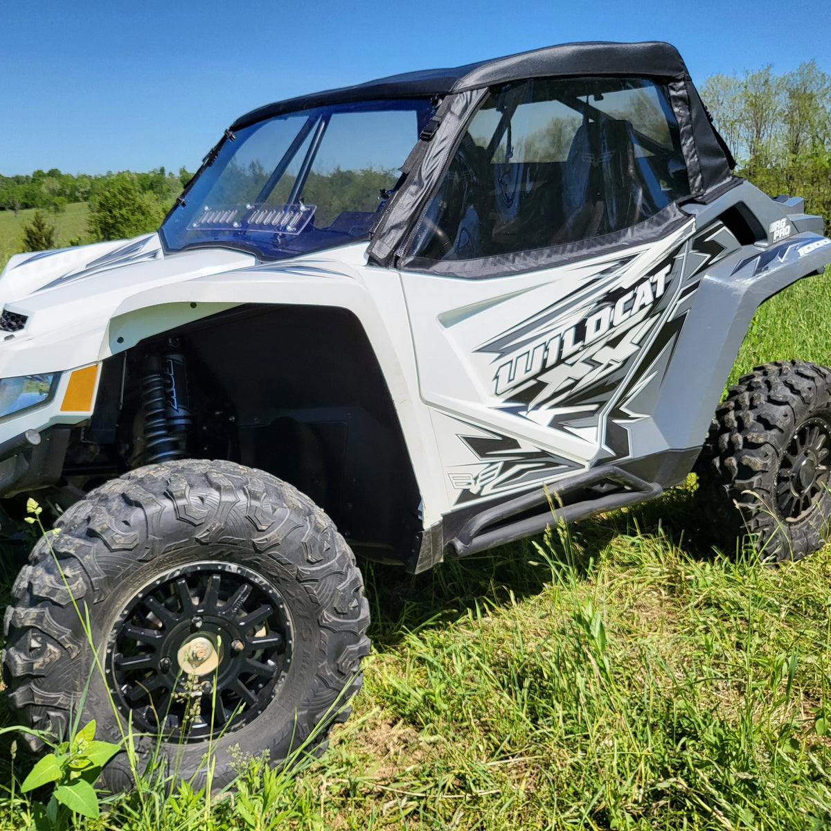 Arctic Cat Wildcat XX 2-Seat Full Cab Enclosure (Hard Windshield) by 3 Star UTV, product view 4