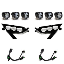 Polaris RZR Pro R Pro XP Turbo R S1 Triple LED Headlight Kit UTV - Front View | Baja Designs