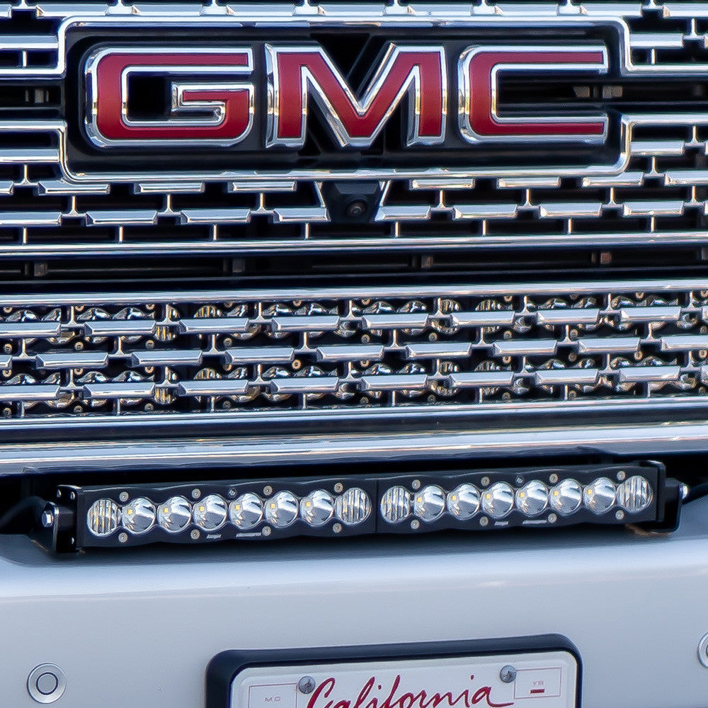 Baja Designs S8 20 Inch Bumper Light Bar Kit | 2020-22 Sierra GMC 2500HD/3500HD