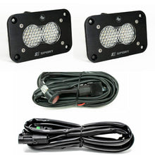 S2 Sport Black Flush Mount LED Light Pod Reverse Kit SxS - Installed View | Baja Designs