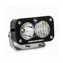 S2 Pro Black LED Light Pod Single UTV - Front View | Baja Designs