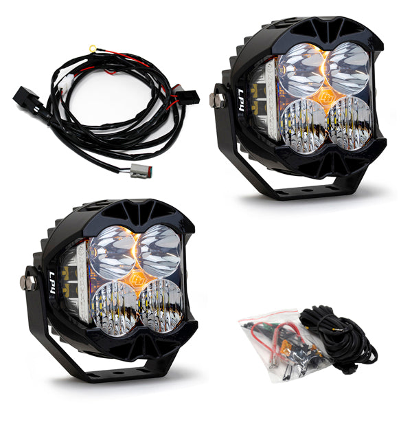 LP4 Pro LED Light Pods (Pair) by Baja Designs, front view