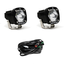S1 Black LED Light Pods Pair SxS - Installed View | Baja Designs