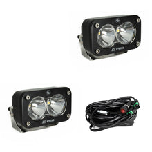 S2 Pro Black LED Light Pods Pair SxS - Installed View | Baja Designs