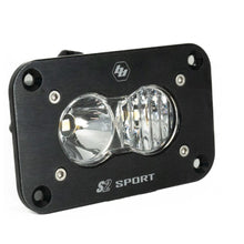 S2 Sport Black Flush Mount LED Light Pod Single SxS - Installed View | Baja Designs