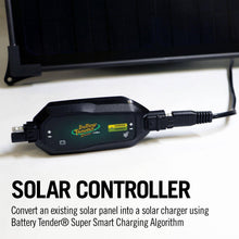 17 Watt Mountable Solar 12V Battery Charger with Solar Controller