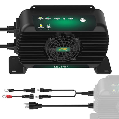PowerPlus 12V 26 Amp Battery Charger and Maintainer