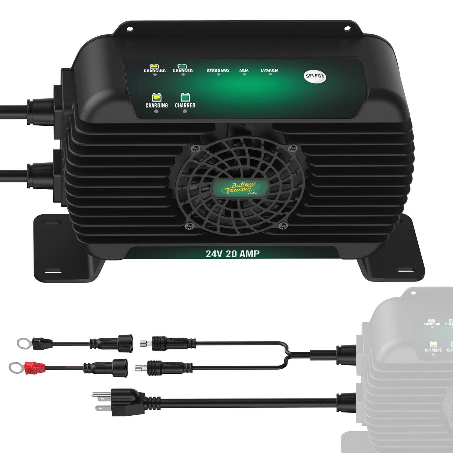 PowerPlus 24V 20 Amp Battery Charger and Maintainer