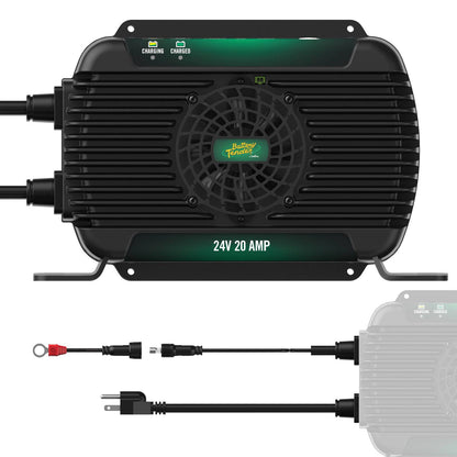 PowerPlus 24V 20 Amp Battery Charger and Maintainer