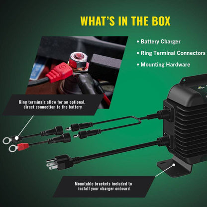 PowerPlus 24V 20 Amp Battery Charger and Maintainer