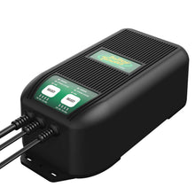 WaveCharge Pro 2-Bank 12V 20 Amp Battery Charger and Maintainer SxS - Installed View | Battery Tender