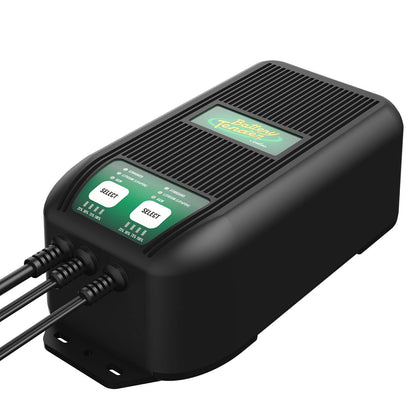 WaveCharge Pro 2-Bank 12V 20 Amp Battery Charger and Maintainer