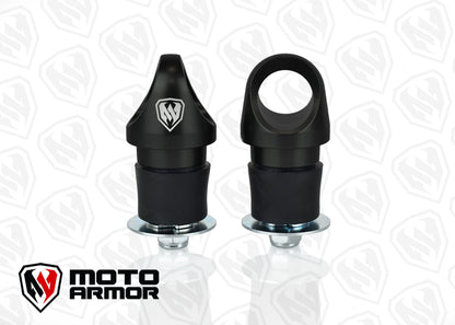 Billet Turn Lock Anchors for Polaris Lock and Ride holes (Set of 2)