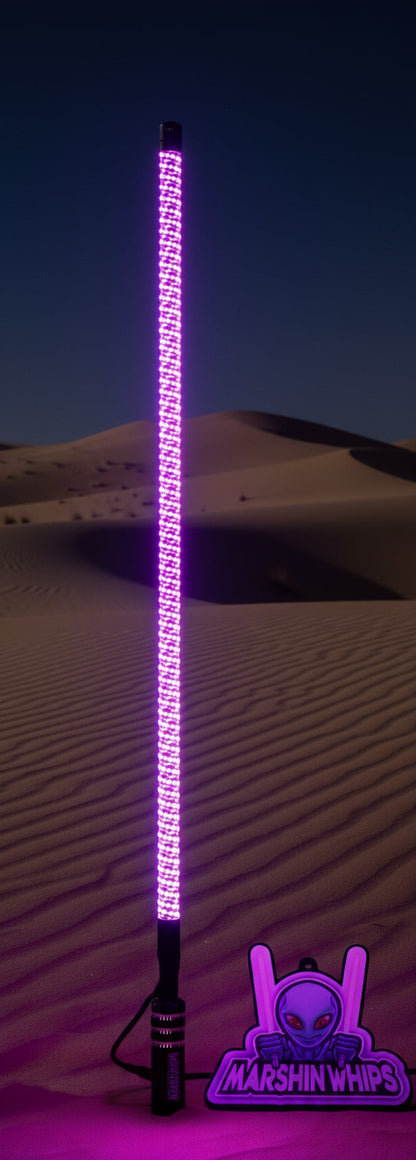 V2 LED Whip with Black Out Base (Single)