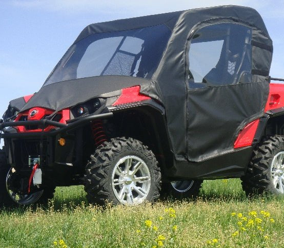 Can-Am Commander (2011-2020) Full Cab Enclosure (Vinyl Windshield) by 3 Star UTV, product view 1