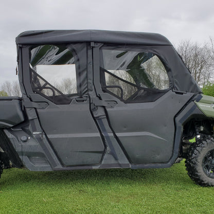 Can-Am Defender MAX Soft Upper Doors by 3 Star UTV, product view 2