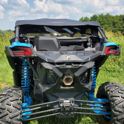 Can-Am Maverick X3 MAX Soft Rear Windshield by 3 Star UTV, product view 1
